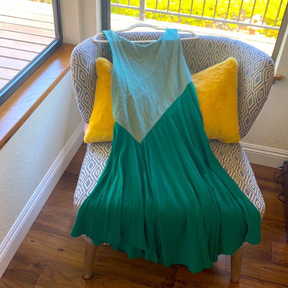 Anthropologie dress, small, green